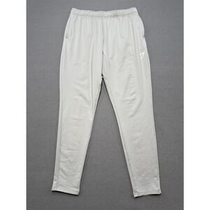 Gymshark Sweatpants‎ Men's Large Light Gray Lightweight Athletic Lounge Training